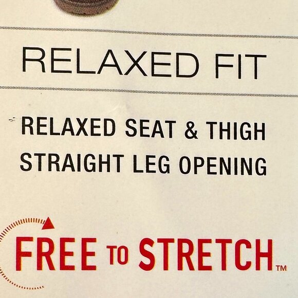 Wrangler Men's Jeans Size 34X30 Blue Free To Stretch Relax Fit Casual Denim NEW - Picture 9 of 16